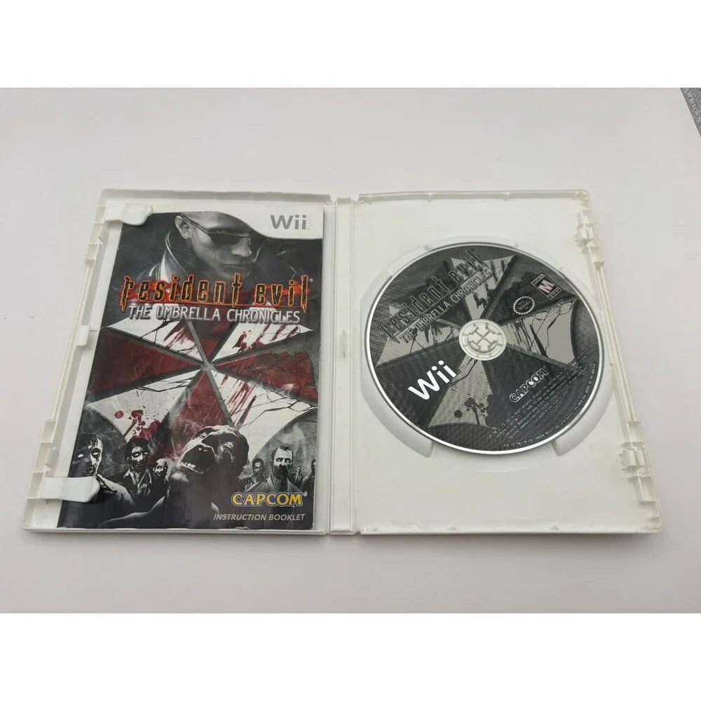 Capcom Resident Evil: The Umbrella Chronicles Nintendo Wii NTSC-U/C 2007 M